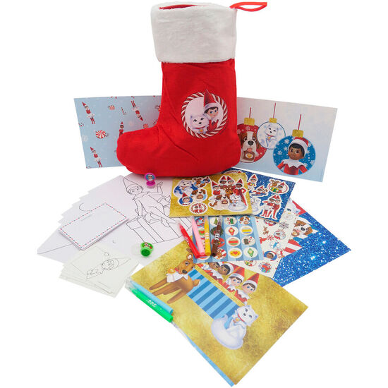 SET ACTIVIDADES CON CALCETIN DE NAVIDAD THE ELF ON THE SHELF image 1