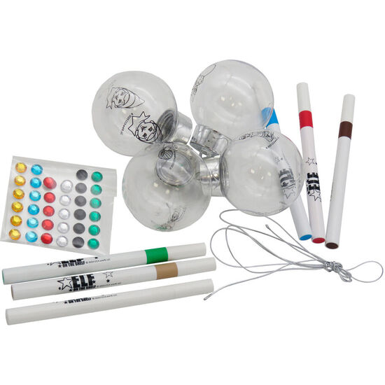 BOLAS DE NAVIDAD PARA PINTAR THE ELF ON THE SHELF image 1