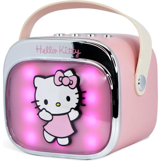 ALTAVOZ Y MICRO KARAOKE LED HELLO KITTY image 2