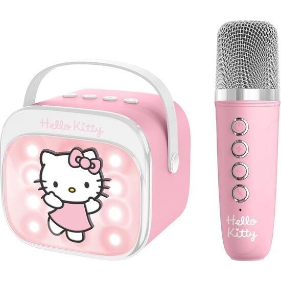 ALTAVOZ Y MICRO KARAOKE LED HELLO KITTY image 3