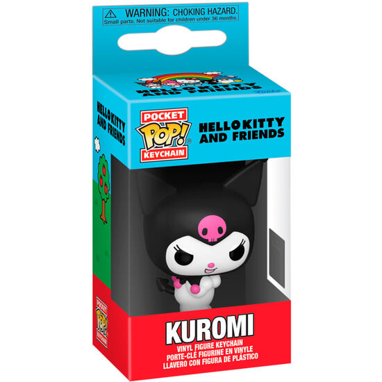 LLAVERO POCKET POP HELLO KITTY AND FRIENDS KUROMI image 0