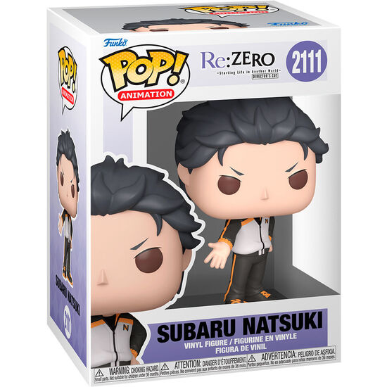 FIGURA POP RE:ZERO STARTING LIFE IN ANOTHER WORLD SUBARU NATSUKI image 1