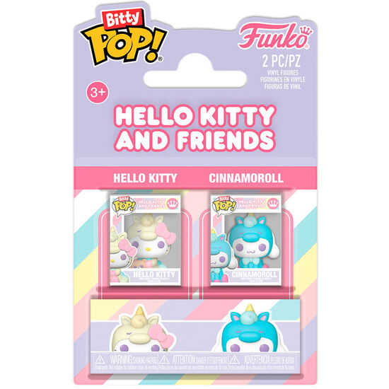 BLISTER 2 BITTY POP SANRIO HELLO KITTY AND FRIENDS HELLO KITTY & CINNAMOROLL image 0