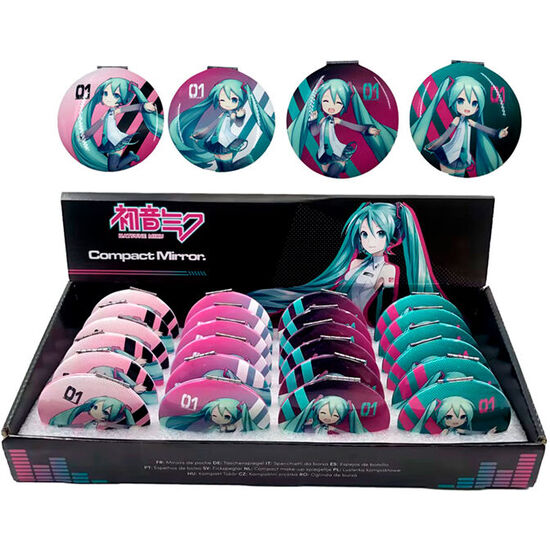 ESPEJO DE BOLSILLO HATSUNE MIKU SURTIDO image 0