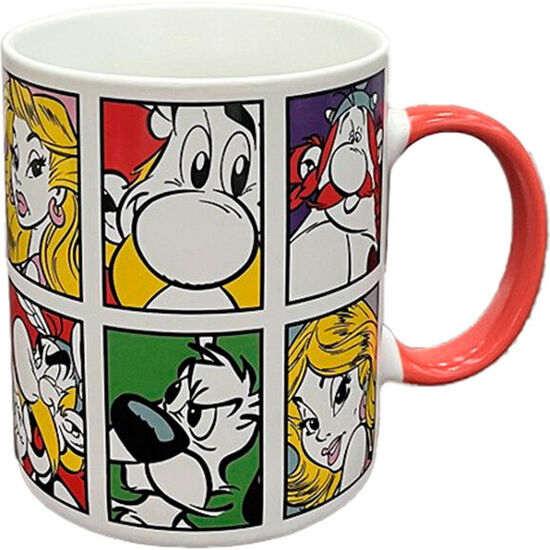 TAZA CON RETRATOS DE ASTERIX 300ML image 0