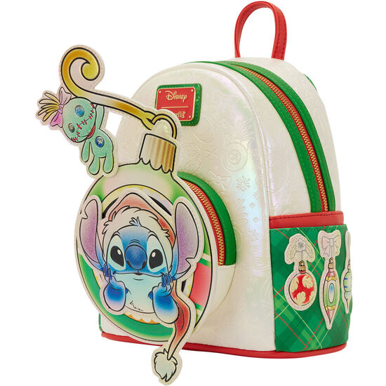 MOCHILA HOLIDAY STITCH DISNEY LOUNGEFLY 26CM image 3