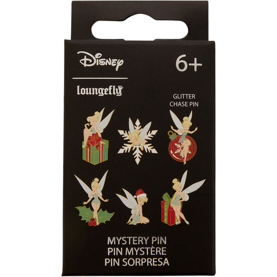 BLIND BOX MYSTERY ENAMEL PIN HOLIDAY CAMPANILLA PETER PAN DISNEY LOUNGEFLY image 0