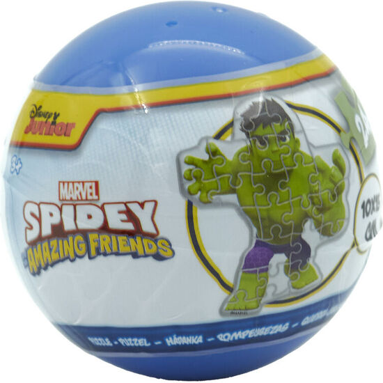 BOLA SORPRESA PUZZLE SPIDERMAN MARVEL SURTIDO image 3