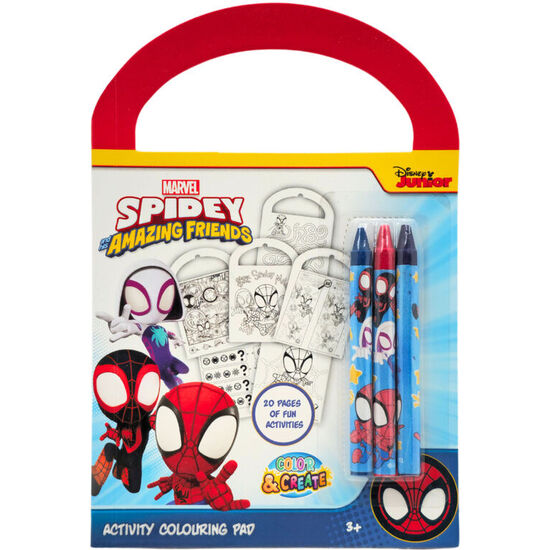 SET ACTIVIDADES Y COLOREAR SPIDERMAN MARVEL SURTIDO image 1
