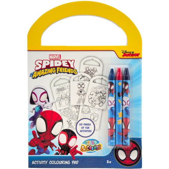 SET ACTIVIDADES Y COLOREAR SPIDERMAN MARVEL SURTIDO image 3