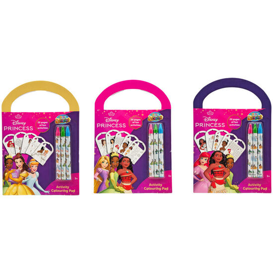 SET ACTIVIDADES Y COLOREAR PRINCESAS DISNEY SURTIDO image 0