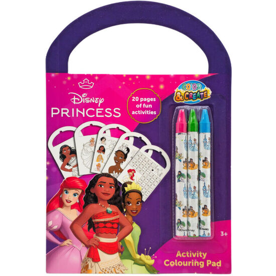 SET ACTIVIDADES Y COLOREAR PRINCESAS DISNEY SURTIDO image 2