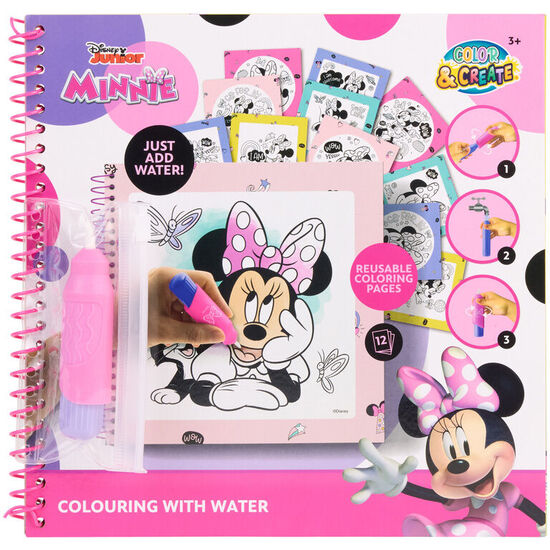 LIBRO MAGICO PINTA CON AGUA MINNIE DISNEY image 0