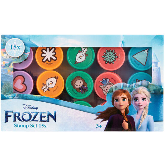 BLISTER 15 SELLOS FROZEN DISNEY image 0