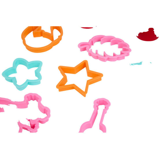 BLISTER 6 MINI BOTES PLASTILINA + MOLDES STITCH DISNEY SURTIDO image 2