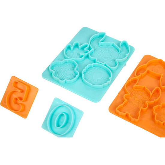 BLISTER 6 MINI BOTES PLASTILINA + MOLDES STITCH DISNEY SURTIDO image 3