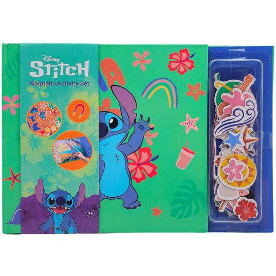 LIBRO MAGNETICO + STICKER STITCH DISNEY image 0