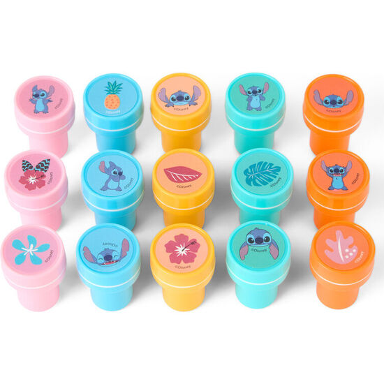 BLISTER 15 SELLOS STITCH DISNEY image 1