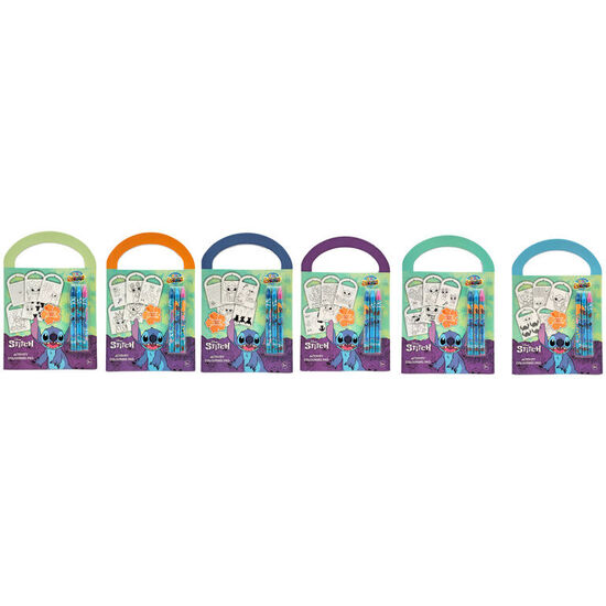 SET ACTIVIDADES Y COLOREAR STITCH DISNEY SURTIDO image 0