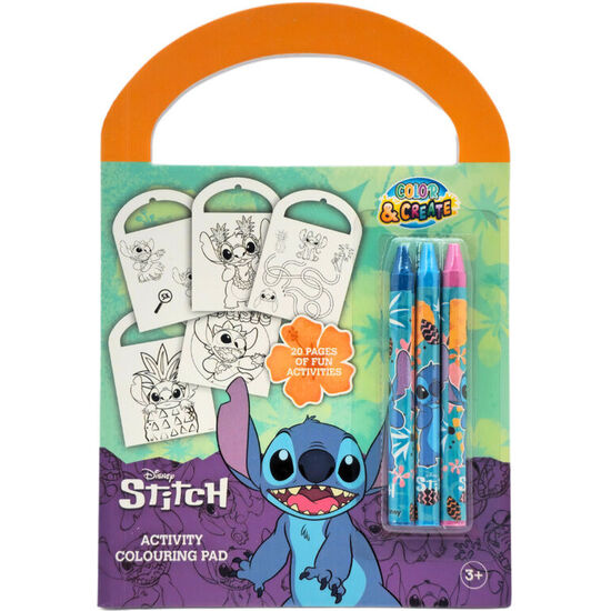 SET ACTIVIDADES Y COLOREAR STITCH DISNEY SURTIDO image 2