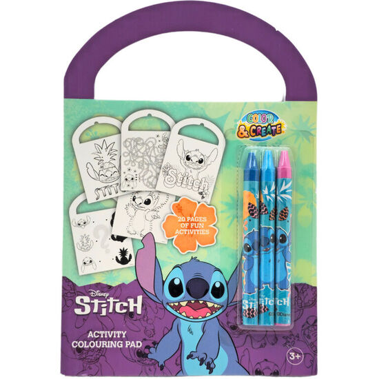 SET ACTIVIDADES Y COLOREAR STITCH DISNEY SURTIDO image 3