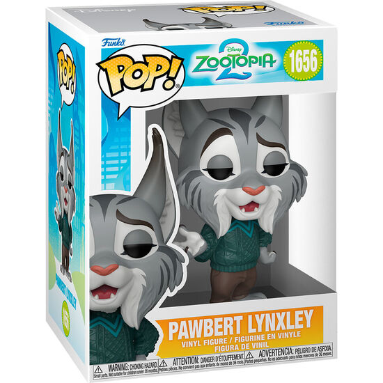 FIGURA POP DISNEY ZOOTROPOLIS 2 PAWBERT LYNXLEY image 1