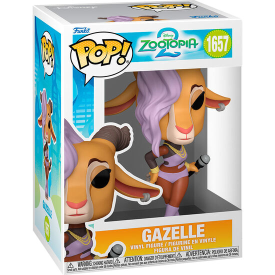 FIGURA POP DISNEY ZOOTROPOLIS 2 GAZELLE image 1