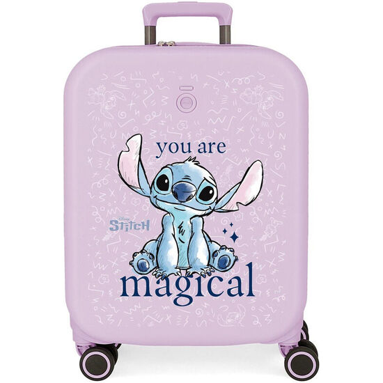 MALETA TROLLEY EXPANDIBLE ABS YOU ARE MAGICAL STITCH DISNEY 55CM image 0