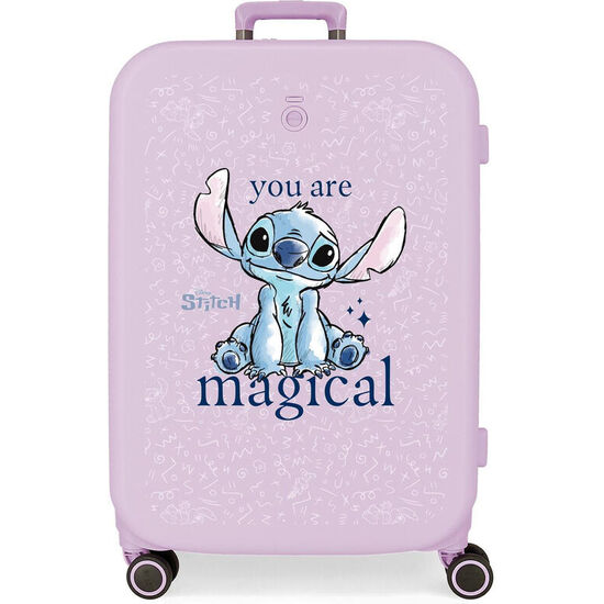 MALETA TROLLEY ABS YOU ARE MAGICAL STITCH DISNEY 70CM image 0