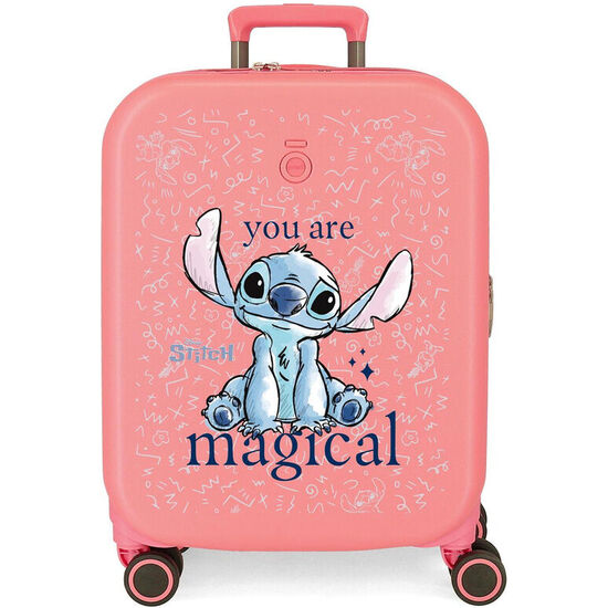 MALETA TROLLEY EXPANDIBLE ABS YOU ARE MAGICAL STITCH DISNEY 55CM image 0
