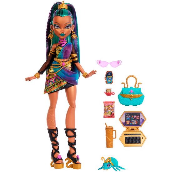 MUÃ±ECA NEFERA DELINE MONSTER HIGH image 1