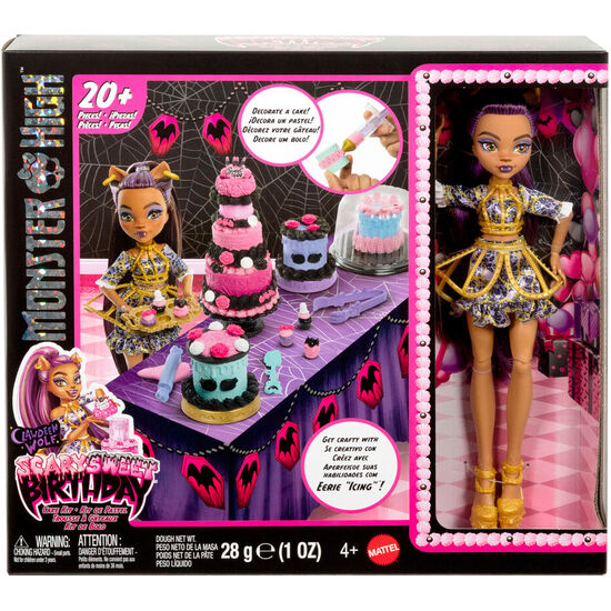 MUÃ±ECA CLAWDEEN WOLF CUMPLEAÃ±OS MONSTER HIGH image 0