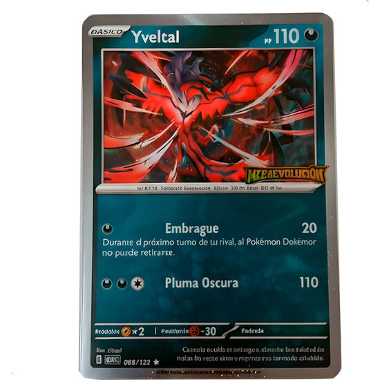 CARTA PROMOCIONAL YVELTAL POKEMON ESPAÃ±OL image 0