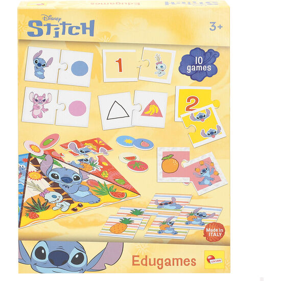 JUEGO EDUCATIVO 10 EN 1 STITCH DISNEY image 0