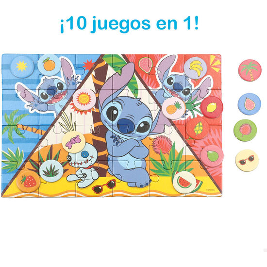 JUEGO EDUCATIVO 10 EN 1 STITCH DISNEY image 2