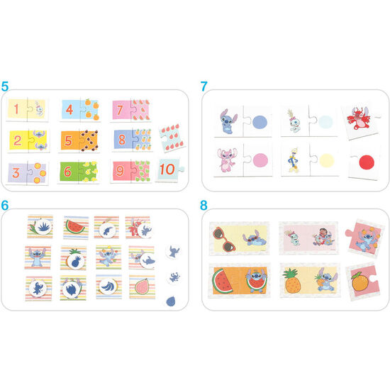 JUEGO EDUCATIVO 10 EN 1 STITCH DISNEY image 3