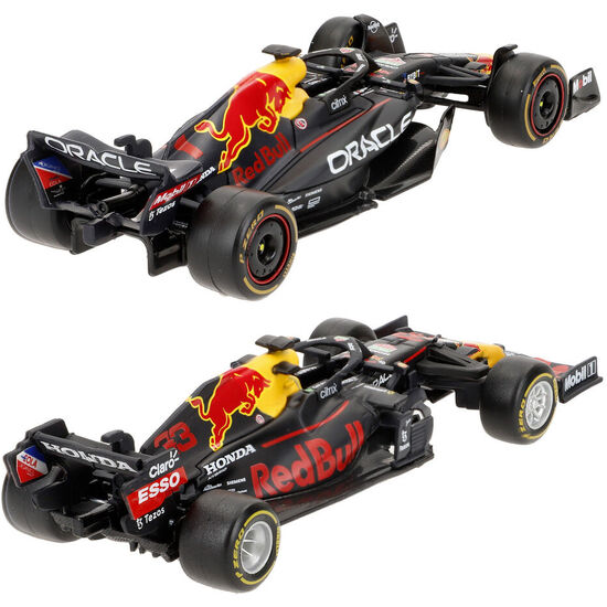 BLISTER 4 COCHES CAMPEONATOS F1 RED BULL METAL image 2