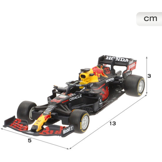 BLISTER 4 COCHES CAMPEONATOS F1 RED BULL METAL image 3