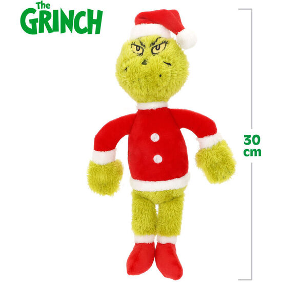 PELUCHE PAPA NOEL GRINCH 30CM image 3