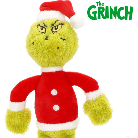 PELUCHE PAPA NOEL GRINCH 20CM image 1