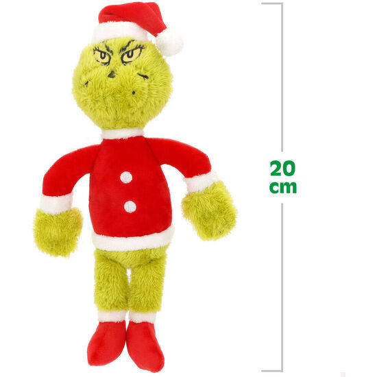 PELUCHE PAPA NOEL GRINCH 20CM image 2
