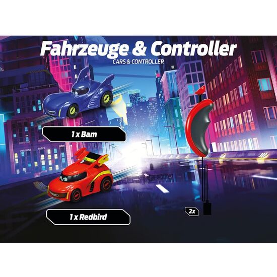 CIRCUITO CARRERAS READY TO ROLL BATWHEELS DC COMICS image 3