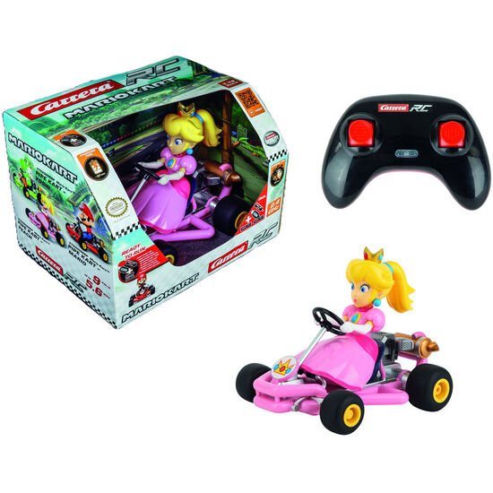 COCHE RADIO CONTROL PEACH MARIO KART image 1