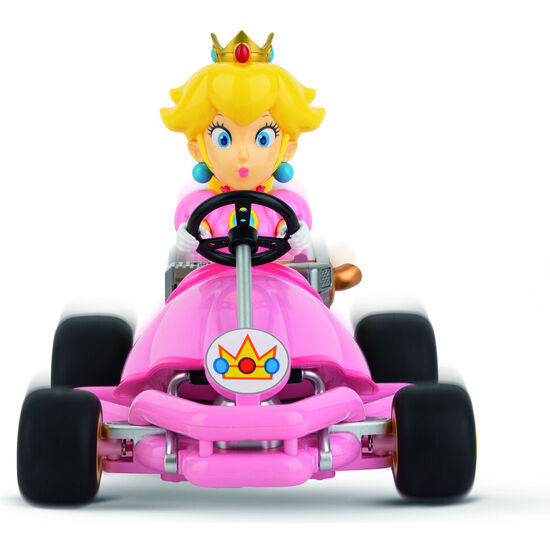 COCHE RADIO CONTROL PEACH MARIO KART image 2