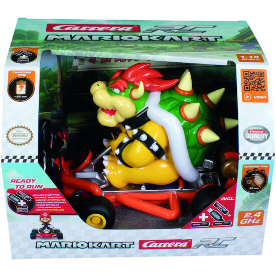 COCHE RADIO CONTROL BOWSER MARIO KART image 0