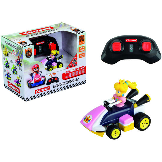 COCHE RADIO CONTROL PEACH MARIO KART image 1