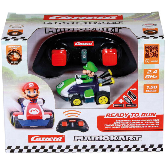 COCHE RADIO CONTROL LUIGI MARIO KART image 0