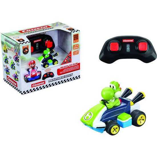 COCHE RADIO CONTROL YOSHI MARIO KART image 1