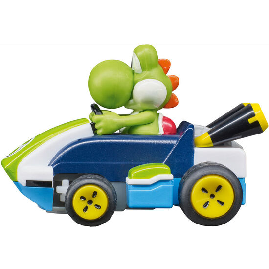 COCHE RADIO CONTROL YOSHI MARIO KART image 2