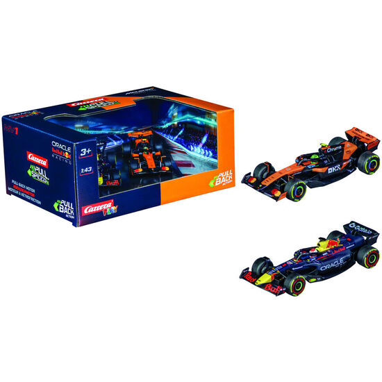 BLISTER 2 COCHES F1 TWINPACK RED BULL PULL BACK image 0
